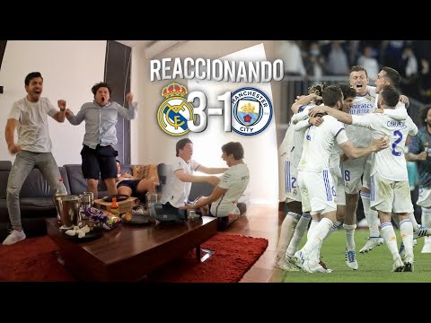 REACCIONANDO A LA SEMI DE CHAMPIONS // REAL MADRID 3-1 MANCHESTER CITY