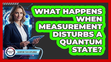What Happens When Measurement Disturbs a Quantum State?