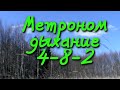 Дыхание жизни дыхательная гимнастика метроном  4-8- 2