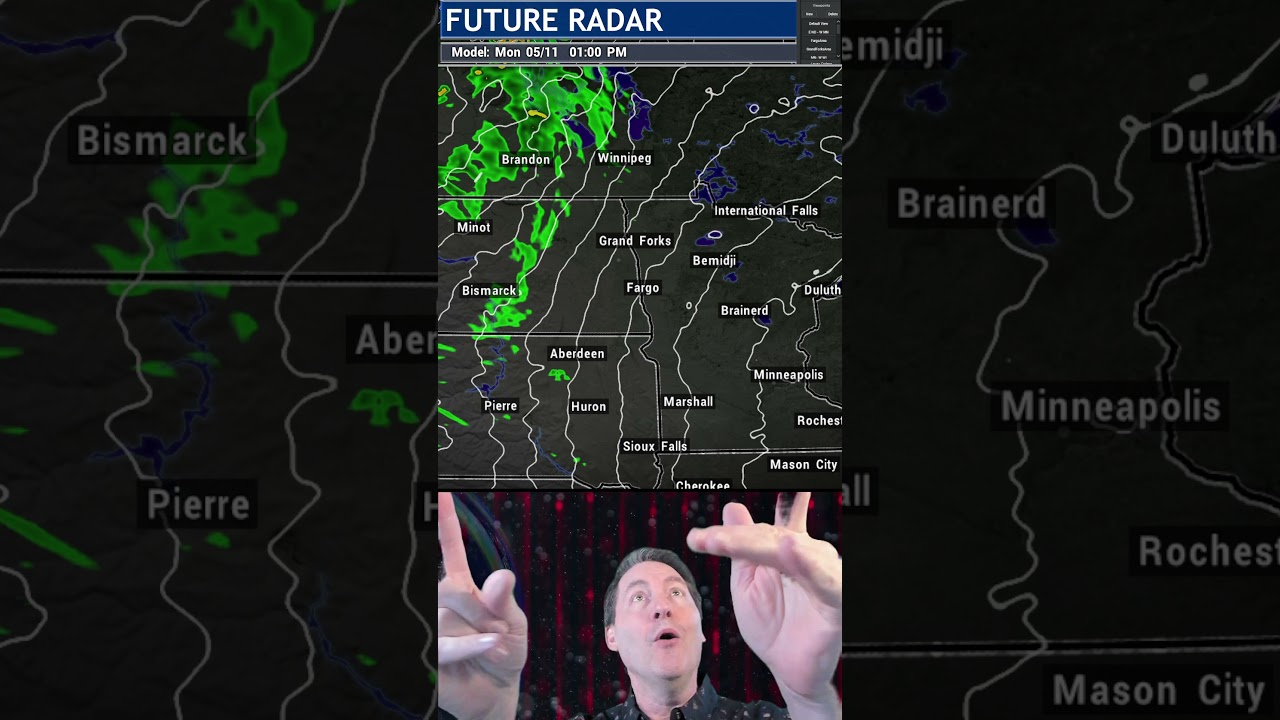 Next System Could Bring Rain #weatheralert #spring #midwest