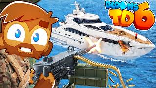 Can I Protect The Yacht?! | MrBeast Challenge!