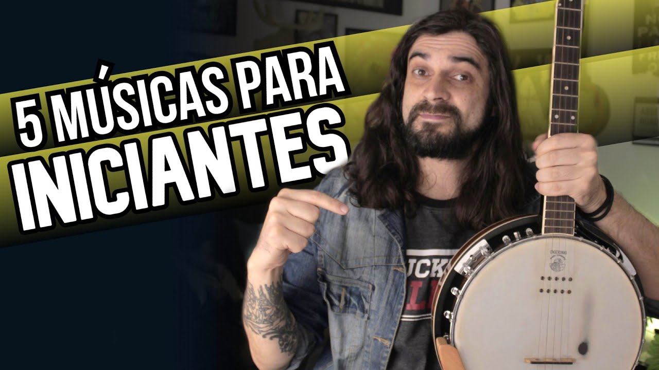 5 músicas para Iniciantes no Banjo Americano
