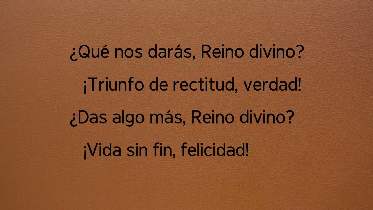 Sing Preises to Jehovah Song 195 -  Orchestral arrangements - Assembly version ( Spanish Text)