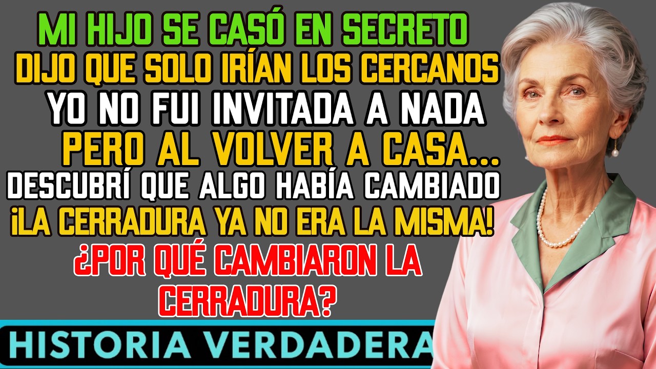 Mi hijo me llamó desde el aeropuerto para anunciarme que se había casado en secreto y que, al volver, se mudaría con su esposa a mi apartamento. "Deja libre el dormitorio principal, mamá, tú...