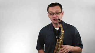 Concert G Minor BASIC Alto Sax Scale Study