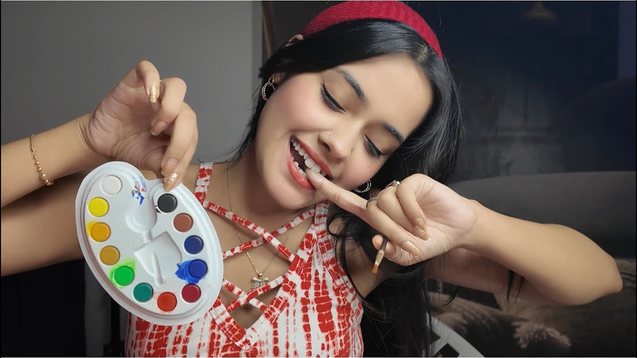 Need a Little Color in Your Life? 🎨FACE PAINTING ASMR