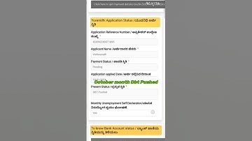 Yuva Nidhi October month Dbt Pushed Updated November month Clear 👍✅