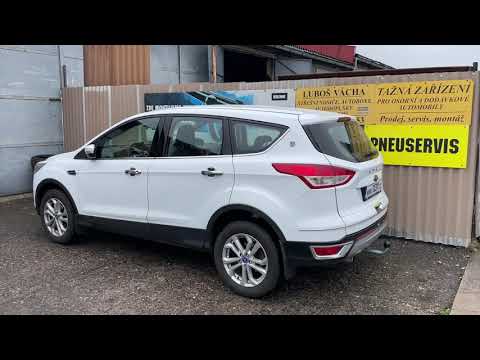 Фаркоп Ford Kuga 2013-2019 (Форд Куга 2) без підрізання бампера, видео 2