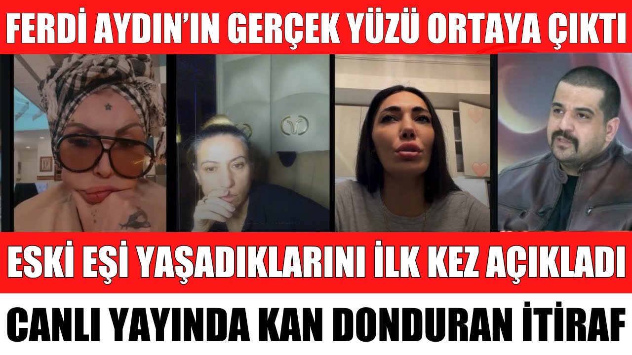 FERDİ AYDIN’IN ESKİ EŞİ GÜLÇİN İLK KEZ KONUŞTU FERDİ AYDIN HAKKINDA ŞOK SÖZLER GERÇEK YÜZÜNÜ ANLATTI
