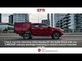2024 Mazda BT-50 CMB054F Canopy Package with Custom Colour-Matched Red Lid | ETB Build