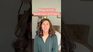 Progesterone Intolerance in Women #womenshealth #wellnessforlife #menopause