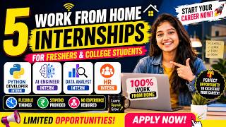 Work From Home Interships 2026 Tamil | HR Internship | Python Internship | Data Analyst #wfh