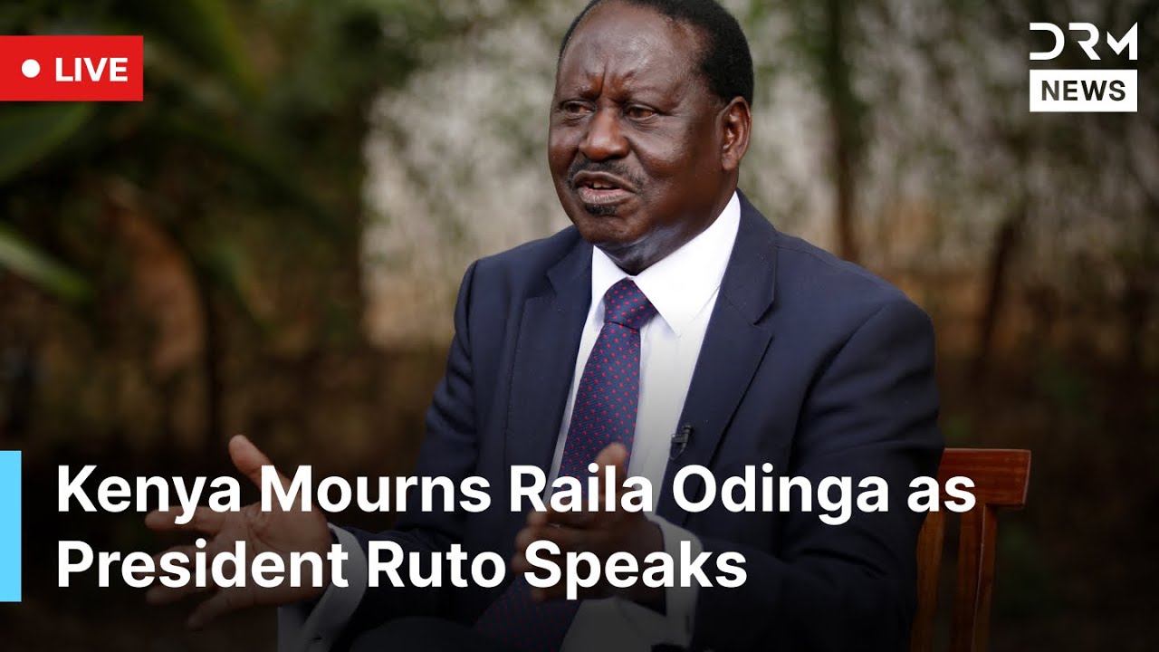 LIVE: Kenyan President Ruto Addresses Nation After Death of Ex-PM Raila Odinga in India | AC1G