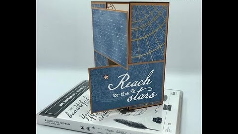 Beautiful World Fun Fold Tutorial and 2020 Aug-Dec Mini Sneak Peek