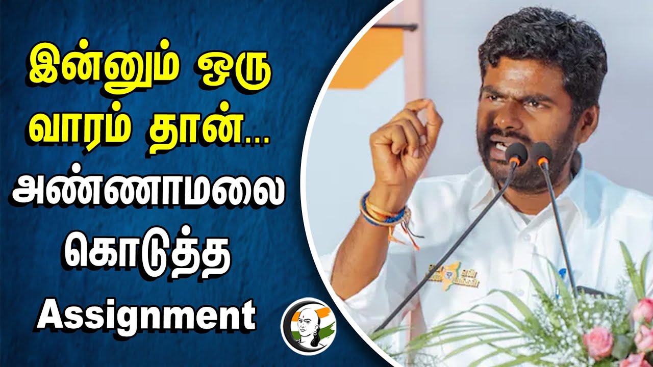 இன்னும் ஒரு வாரம் தான்... | Annamalai கொடுத்த Assignment | lotus | Phone Call | Election Campaign