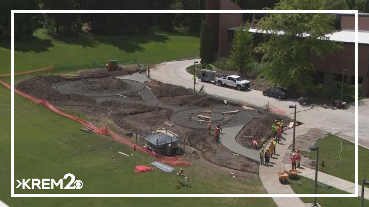 Architecture students spend summer constructing Vandal Healing Garden & Memorial