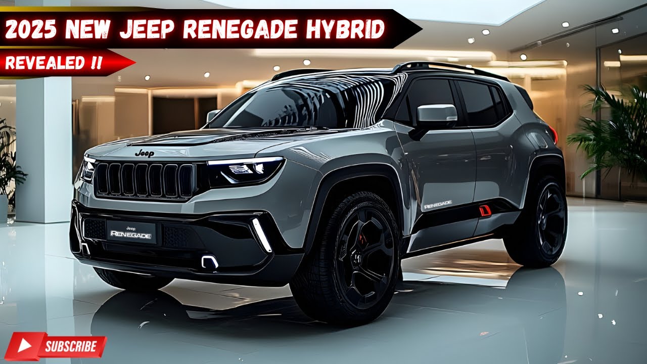 Coming Soon! New 2025 Jeep Renegade Hybrid Revealed When Electric