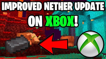 *IMPROVED* How To Get The NETHER UPDATE On Minecraft Xbox One! (New Weapons, Ores, etc!)
