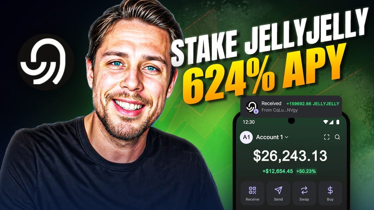 Stake Jelly-My-Jelly Coin 🚀 624% APY Explained (Step-by-Step)