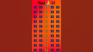 #ढूंढो 35❓🤔😊🙏 #quiz #puzzle #gk #facts #iqtest #find #youtubeshorts #mathboy22 #bkshorts58 #maths