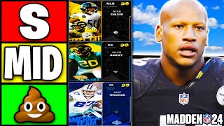 Ranking EVERY DRAFT CARD In Madden 24 Ultimate Team