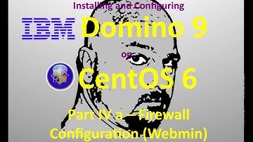 Domino 9 on CentOS 6  Part IV b 1: Webmin installation