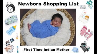 Complete Newborn shopping List For Indian Family/Indian Mother screenshot 1