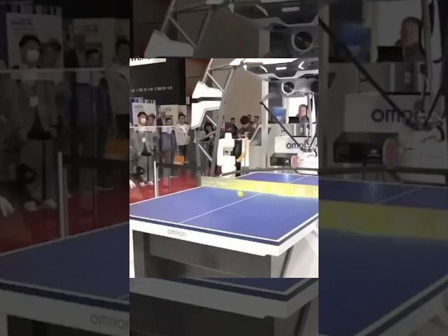 Robot playing table tennis with 99% win rate class=
