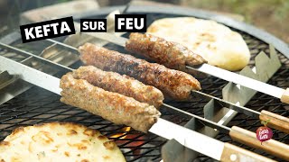 KEFTA SUR FEU recette de kebab de kefta à l'agneau La petite bette