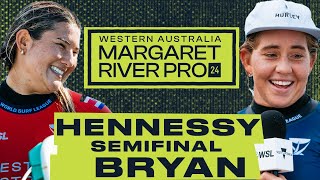 Brisa Hennessy vs Gabriela Bryan | Western Australia Margaret River Pro 2024 - Semifinals