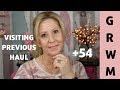 GRWM VISITING PREVIOUS HAUL PRODUCTS!!! THIS PRIMER??? HIGHLIGHTING CUPIDS BOW FOR MATURE LIPS