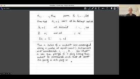 13. Solving problems with invariants -- two more problems and a thought about the previous one.