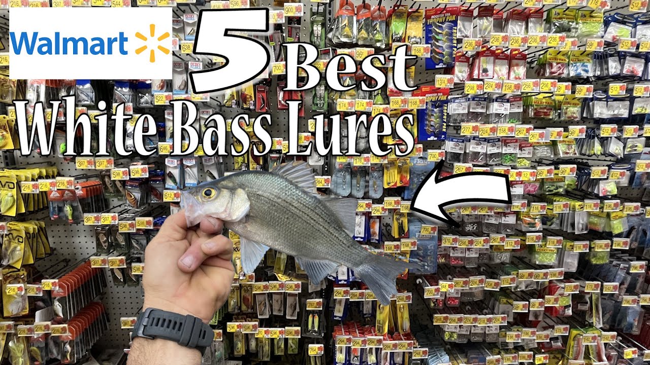 5 BEST White Bass Lures! These will Catch Them! 