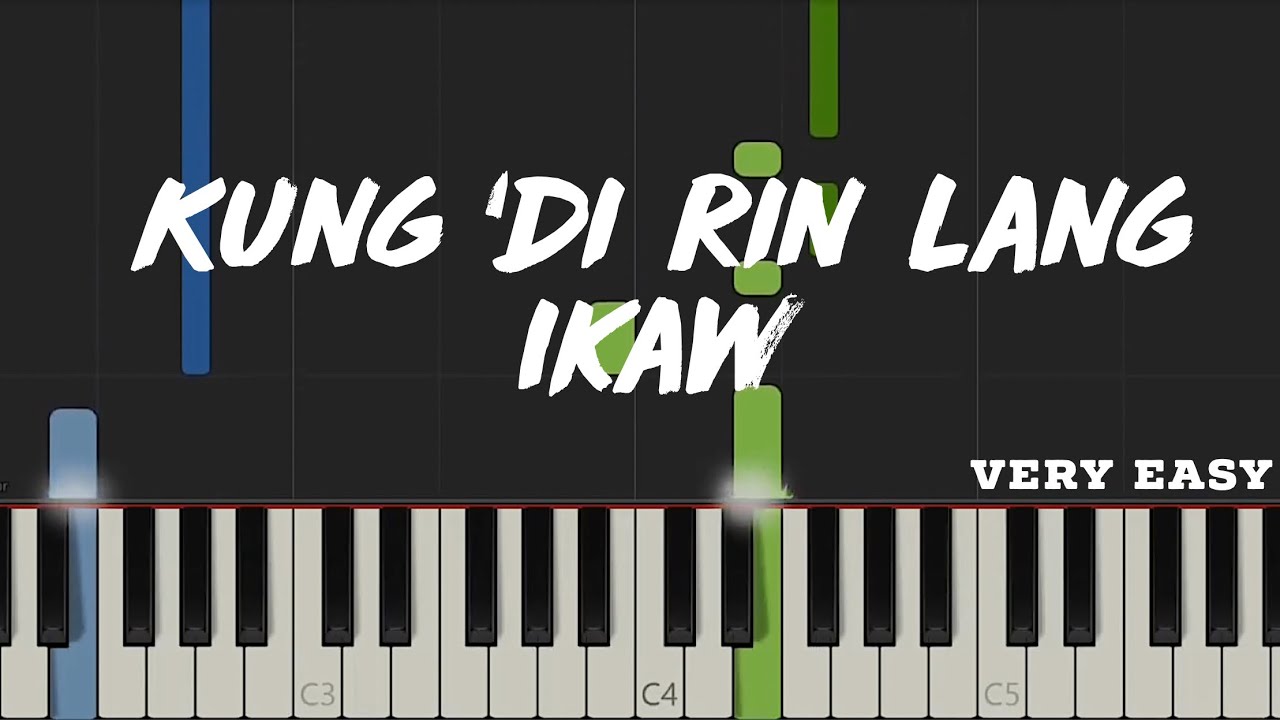 Kung ‘Di Rin Lang Ikaw - December Avenue Feat. Moira | Very Easy Piano ...