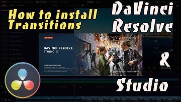 Install Transitions in DaVinci Resolve/Studio (Mac)