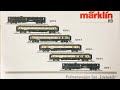 Märklin EST 241 004 Class 13 Express Train Steam Locomotive with 1937 CIWL "Edelweiß" Luxury Express