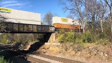 Norfolk Southern Railroad Intermodal & Freight Trains | Shenandoah Junction 11/1/2025