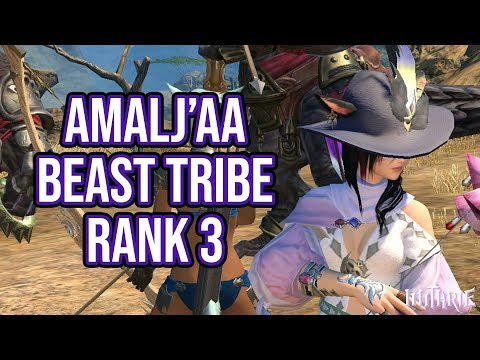 Ffxiv 2 1 0195 Amalj Rank 3 Beast Tribe Quests Youtube