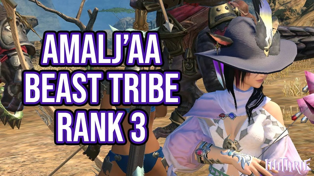 Ffxiv 2 1 0195 Amalj Rank 3 Beast Tribe Quests Youtube