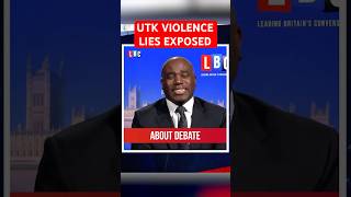 Shocking footage debunks David Lammy's violent claims &amp; treacherous lies about Tommy Robinson &amp; UTK