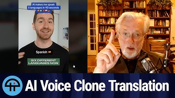 AI Clones Voices for Automatic Translation
