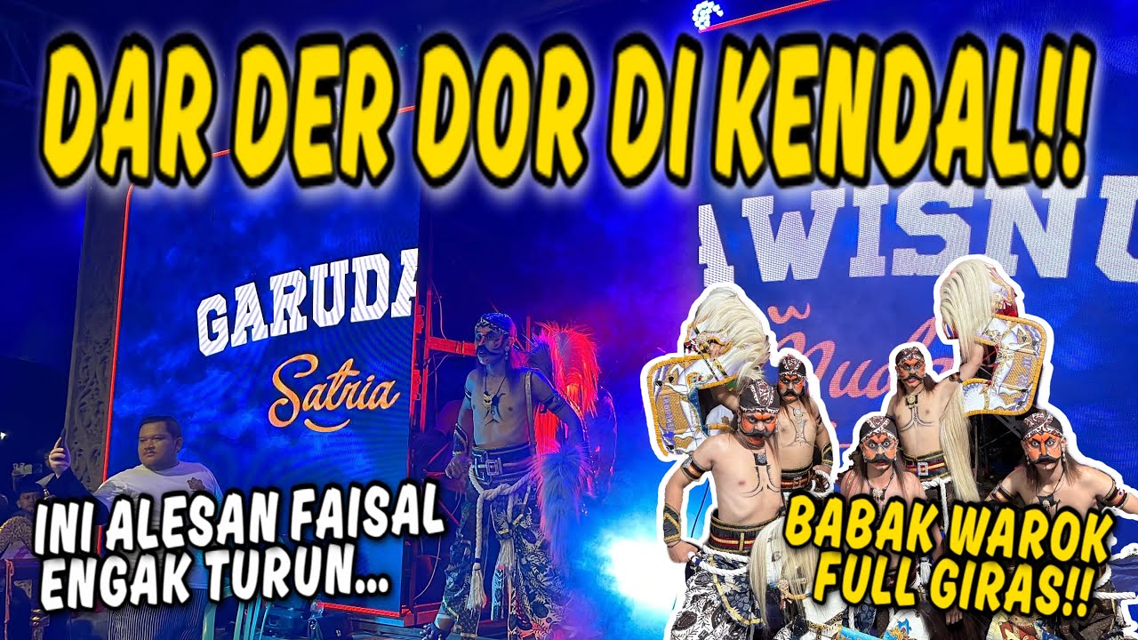 DAR DER DOR PENTAS DI KENDAL !! Full Lautan Manusia.