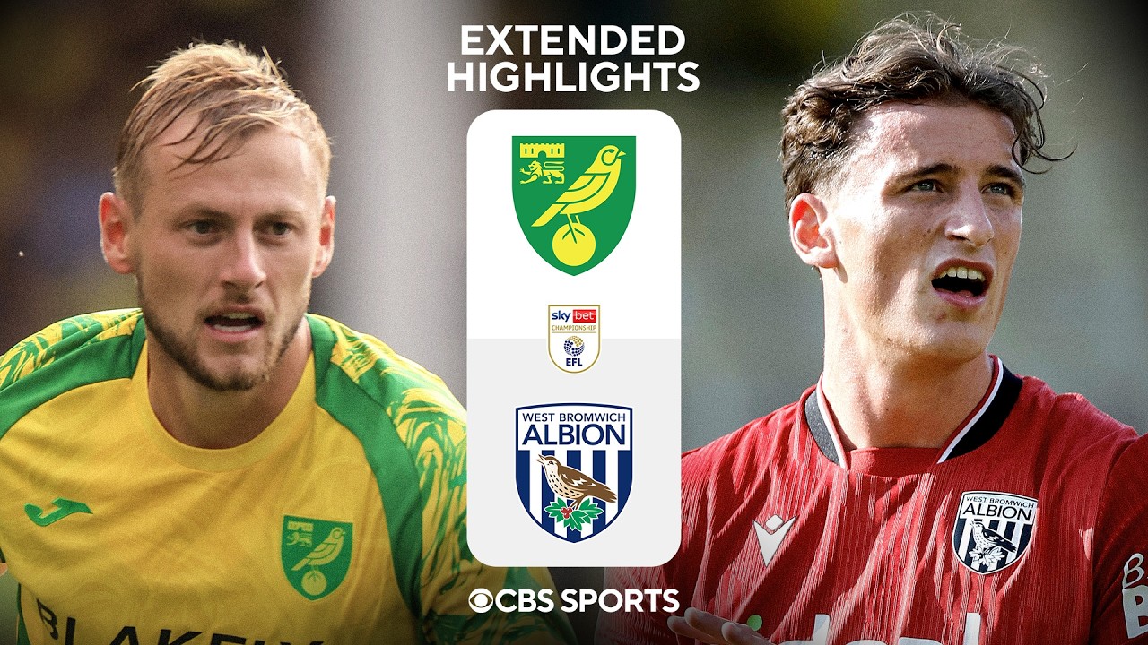 Norwich City vs. West Bromwich Albion: Extended Highlights | EFL Championship | CBS Sports