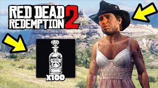 ЧТО БУДЕТ ЕСЛИ НАБУХАТЬСЯ В RDR 2? ЭКСПЕРИМЕНТЫ В RED DEAD REDEMPTION 2! ⚡ГАРВИН