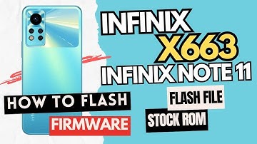 How To Full Flash Infinix Note 11 X663 Using Free Tool Os Software Repair Dead Boot Fix Firmware