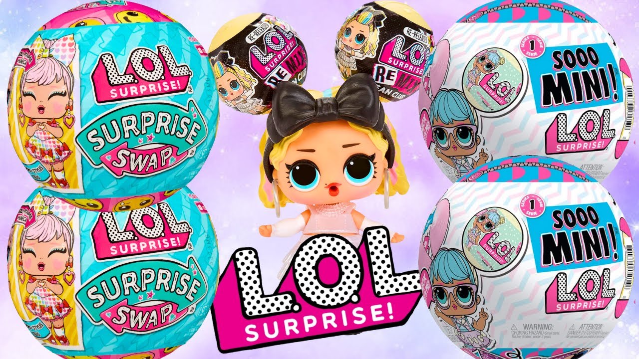 ASMR LOL Surprise Swap Tots & Sooo Mini