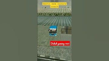 GSRTC NEW LUXURY COACH BUS LIVERY//MSRTC BUS MOD//#short #viral