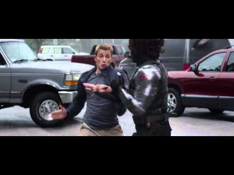 Captain America: The Winter Soldier Highway Fight Scene