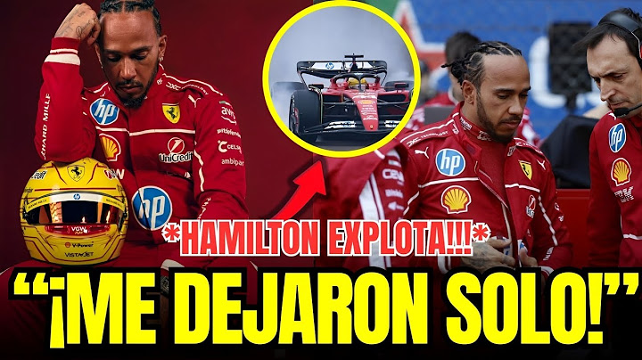 HAMILTON ESTÁ HARTO: FERRARI LO IGNORA Y ESTO PUEDE TERMINAR MUY MAL