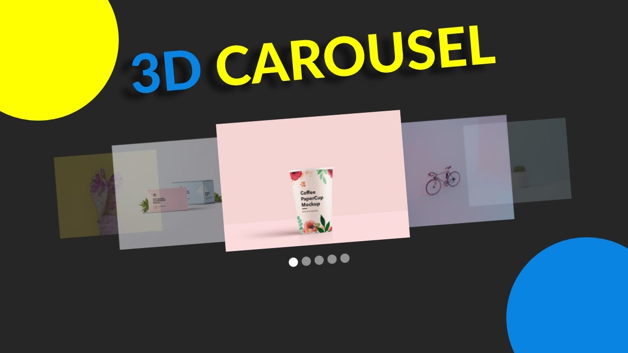 How To Use 3D Carousel For Your Website Materialize Carousel Tutorial 